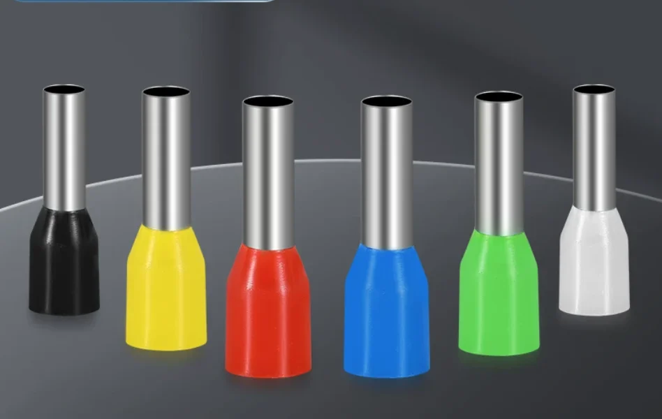 400PCS Wire Terminal Block E0506 E0508 E7508 E1008 E1510 E2512 E4012 E6012 Crimp Terminator Kit Box Insulated Ferrules Cord End