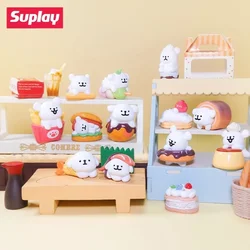 Suplay Maltese Puppy Afternoon Tea Series Blind Box Toys Surprise Bag Kawaii Anime Figure Desktop Model Mystery Birthday Gifts