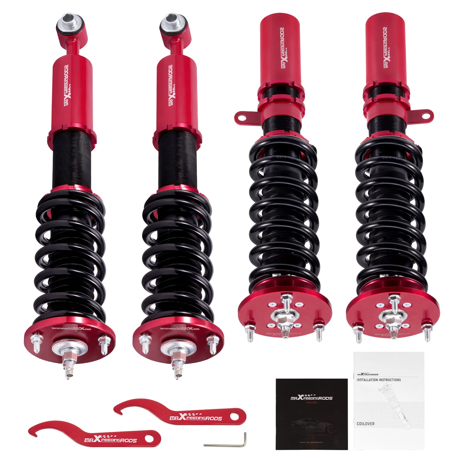 Coilover for BMW 5 Series RWD E60 04-10  for 520i,525i,528i,530i,535i Adjustable Damping Height  Struts Shocks Coilovers