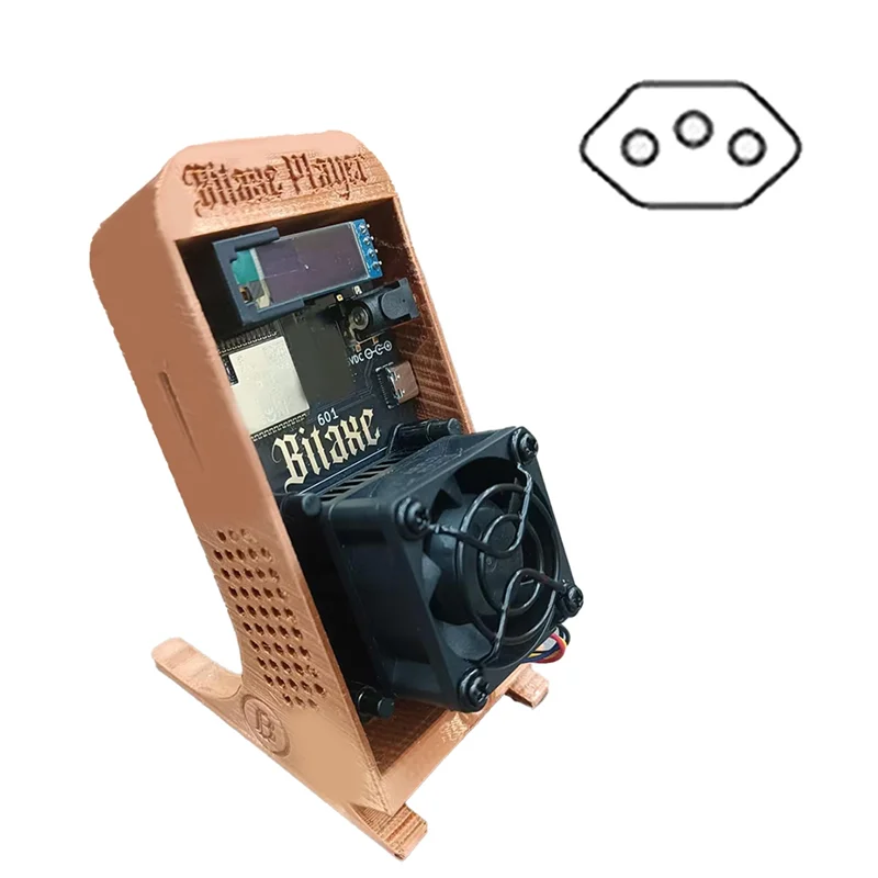 

Classic-Bitaxe Gamma601 Bitcoins Miner Solo Miner 1.2TH/S BM1370 Asic Chip 2,4G Wi-Fi открытая система 18 Вт BTC Crypto Miner