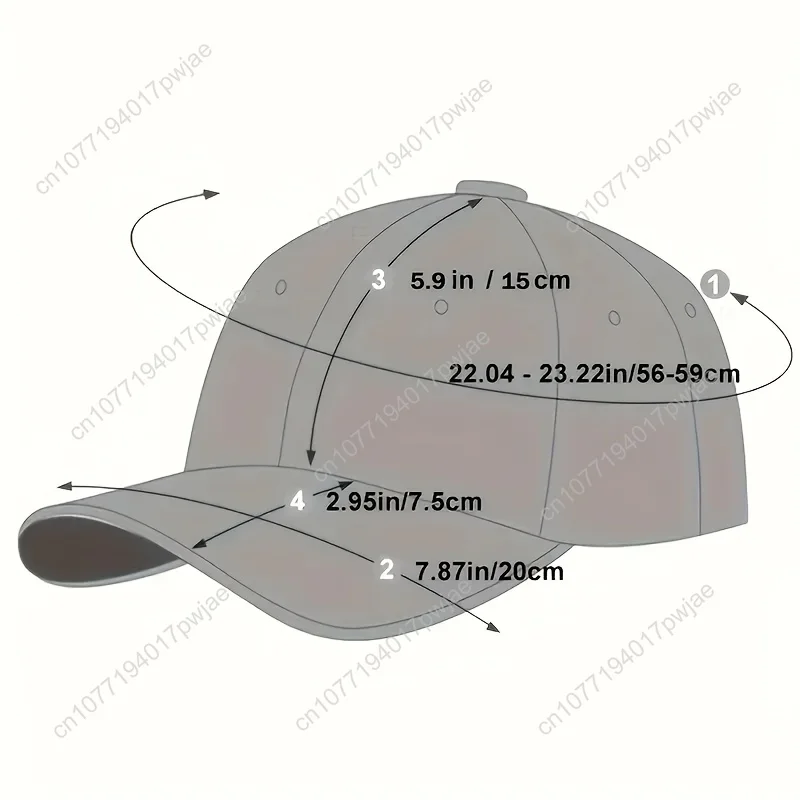[Gorra de béisbol con protección solar] Gorra de béisbol liviana y protectora solar |   Tamaño ajustable, patrón de peces grandes, cl multifuncional