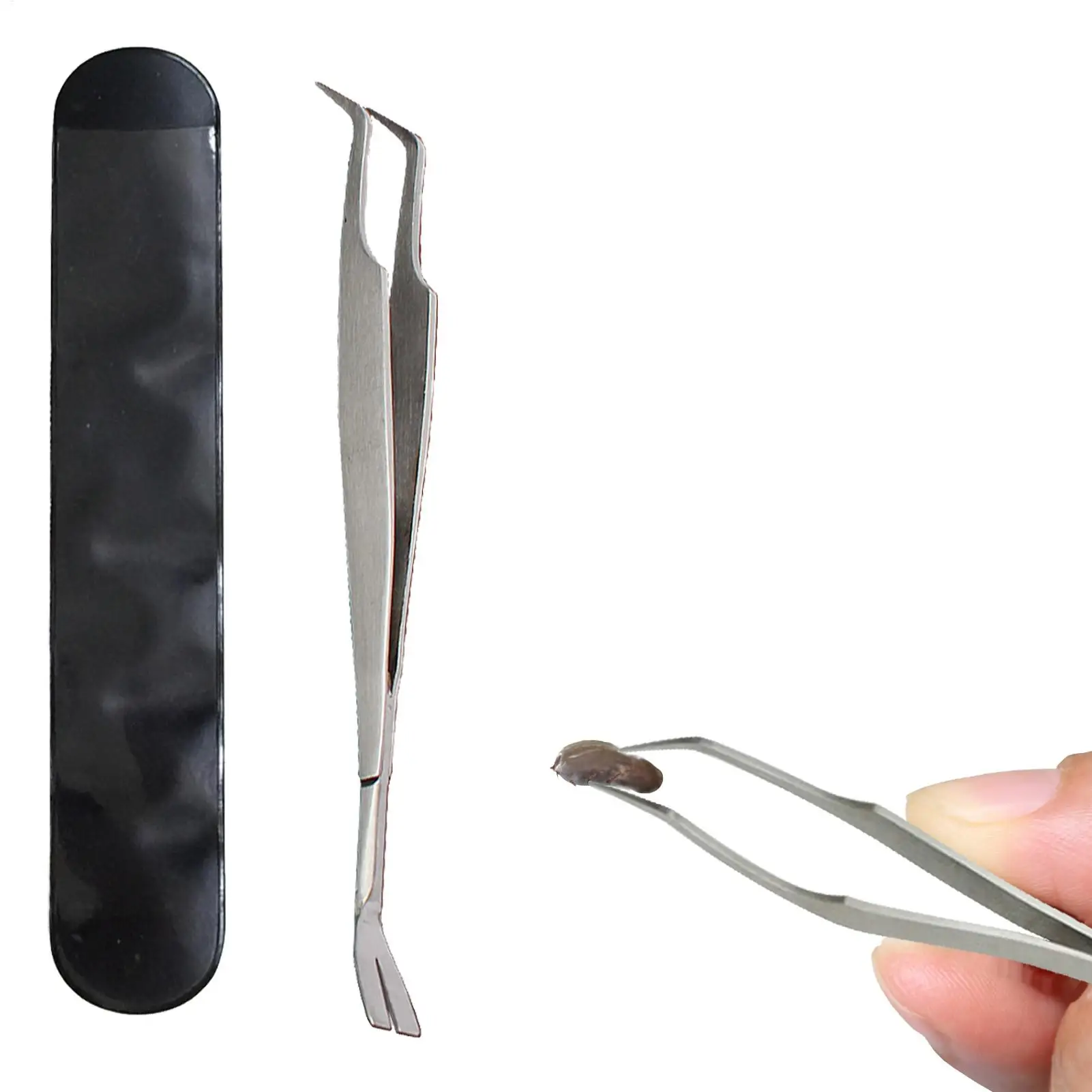 2 In 1 Tick Remover Tool Professional Tick Removal Tweezers For Humans & Pets Pets Flea And Tick Removal Tick Remover Tools