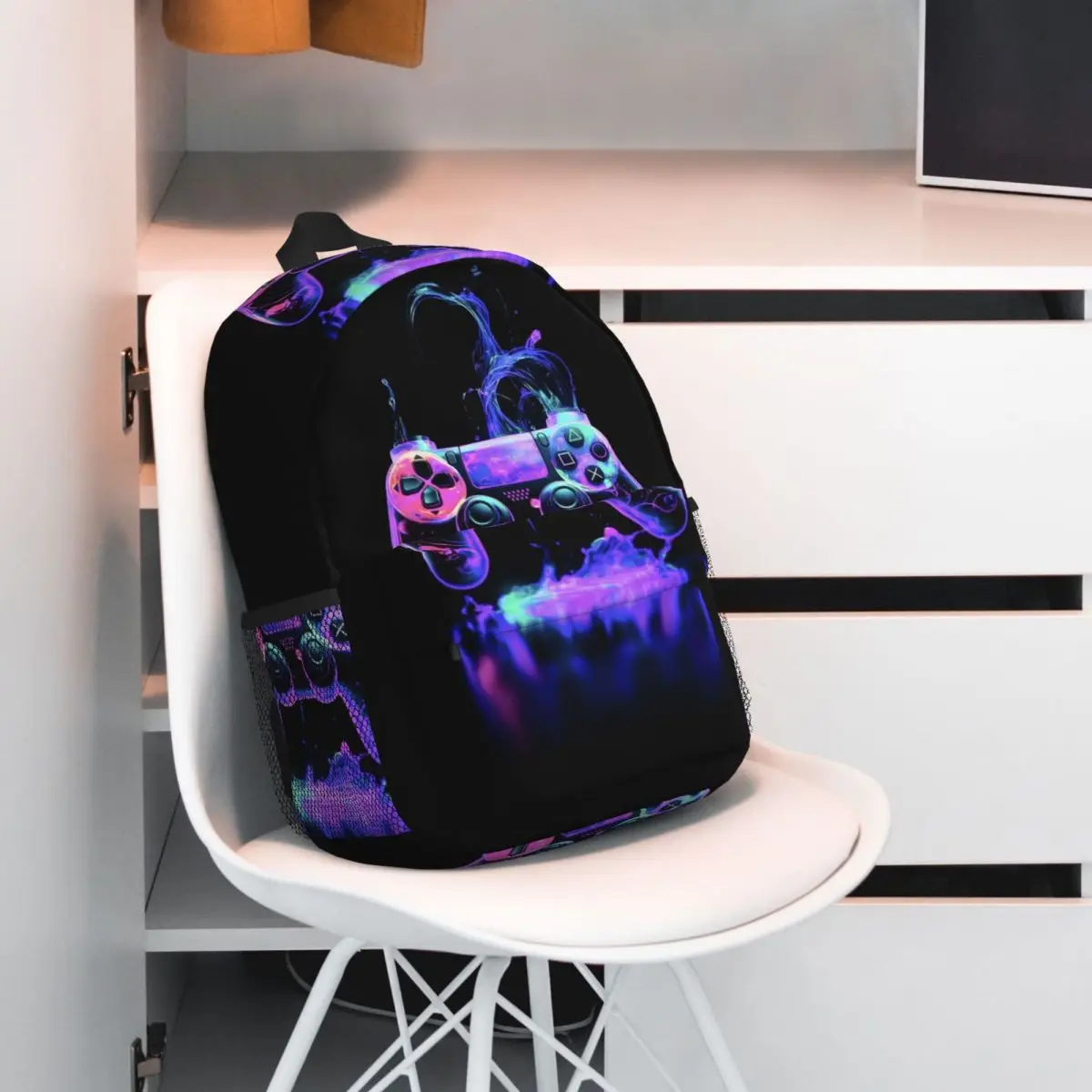 Gamer Life Gaming Backpack Hot Sale Daypack Large Capacity Boys Girls BookBag Shoulder Bags for Men Women School Bag