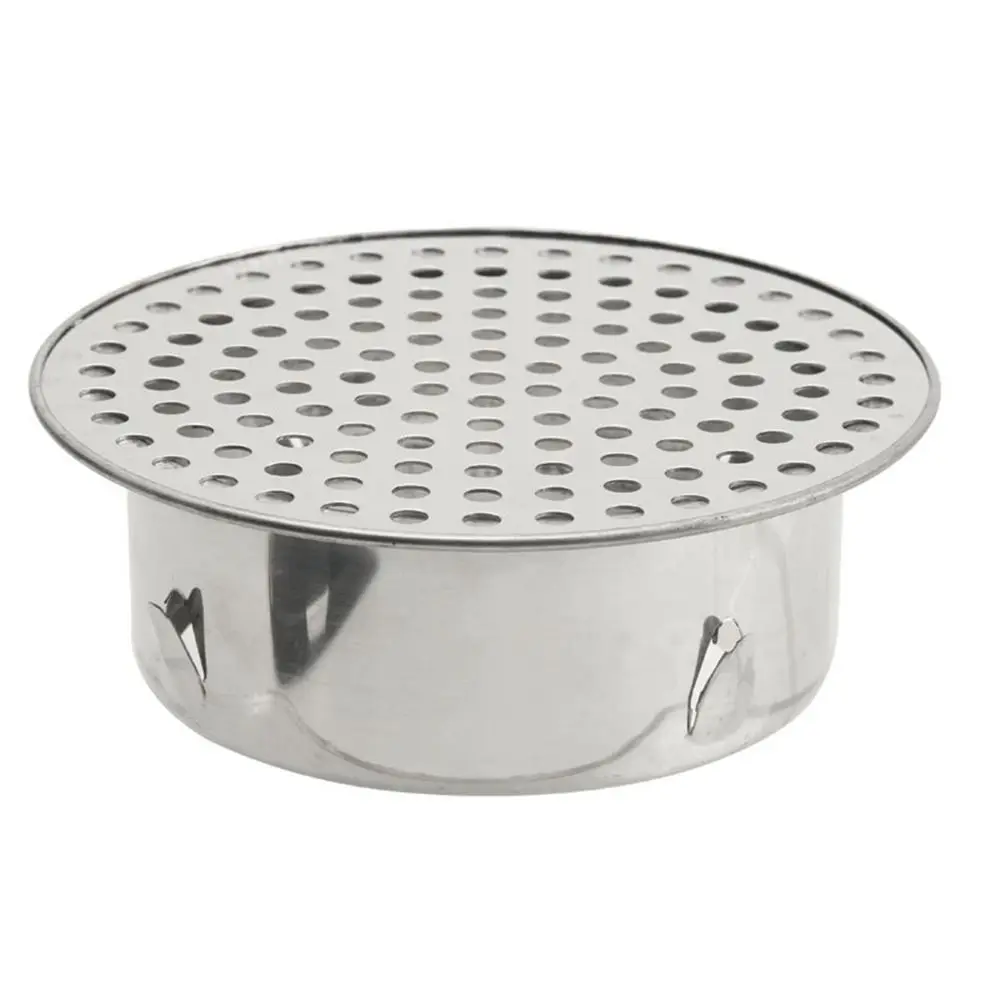 Round Hole Gutter Guard Net SUS 304 Stainless Steel Secondary Drainage Anti Clogging Filter Anti-blocking Multifunctional