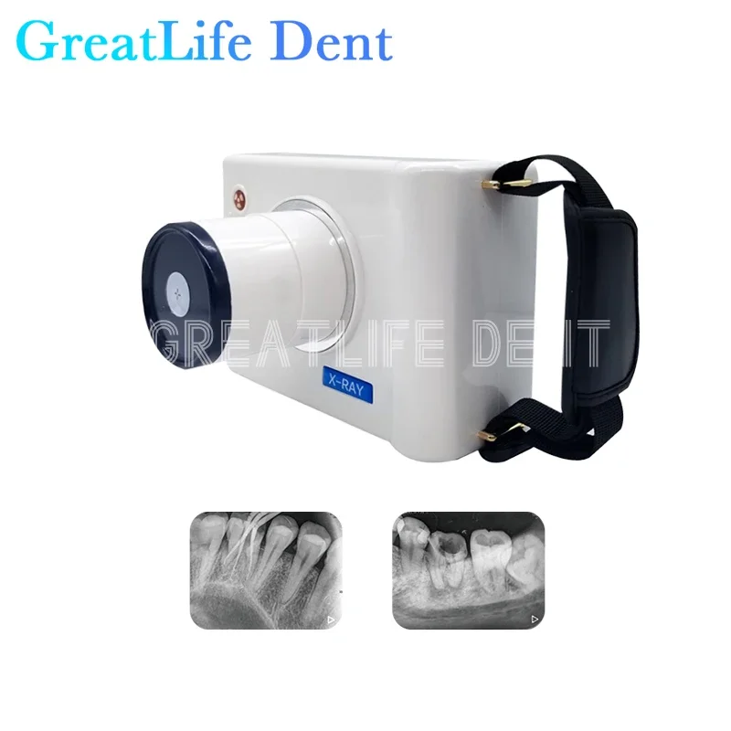 

GreatLife Dent Dental Hyperlight Mini Portable X-ray Machine Compatible Digital Radiovisiograph X Ray With Rvg Sensor Film Image