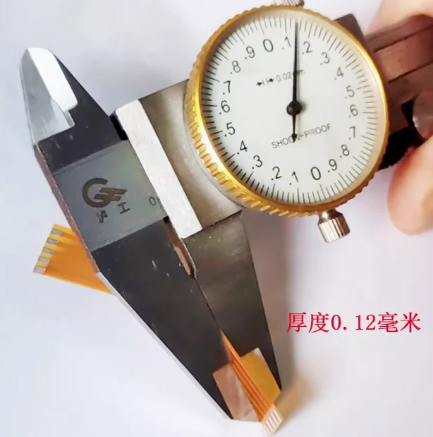 5 pièces jaune 0.8/1.0/1.27/1.5mm FPC FFC Type de soudage câble plat Flexible pas 3/4/5/6/7/8/9/10/12/13/14/16/18/20 broches