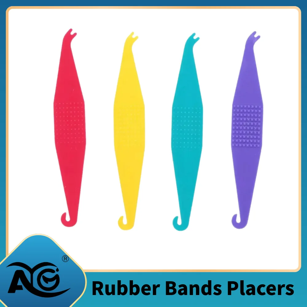 

100 шт. одноразовых эластичных держателей для ортодонтических брекетов, резиновых лигатурных кольца для стоматологии