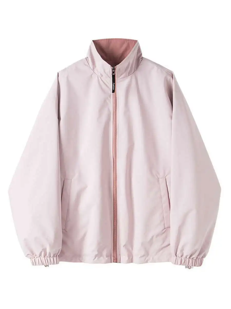 

New American Sle Jaet Loose Fit Stand Collar Outdoor Waterproof Spring Autumn New Sle up Buy Quali US Design