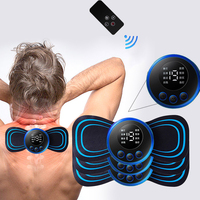 EMS Muscle Massage Stimulator Low Frequency Instrument Back Cervical Massager Set Home Use Massage Tools for Relieve Fatigue