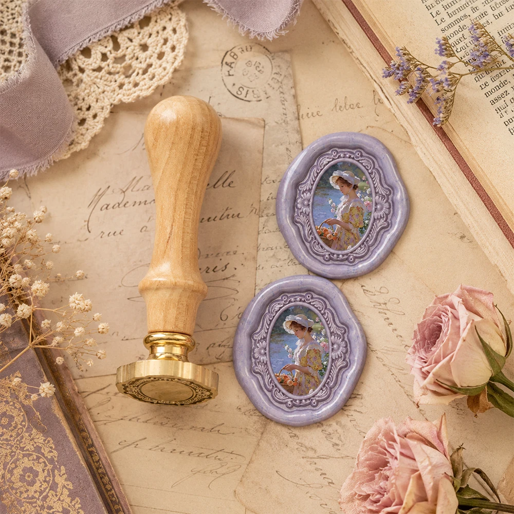 Frame Wax Seal Stamp,3D Emboss - Batik Wax Kit review and price