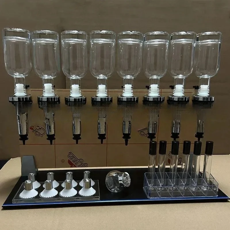 Perfume dispenser, bar set, store-wide perfume display stand