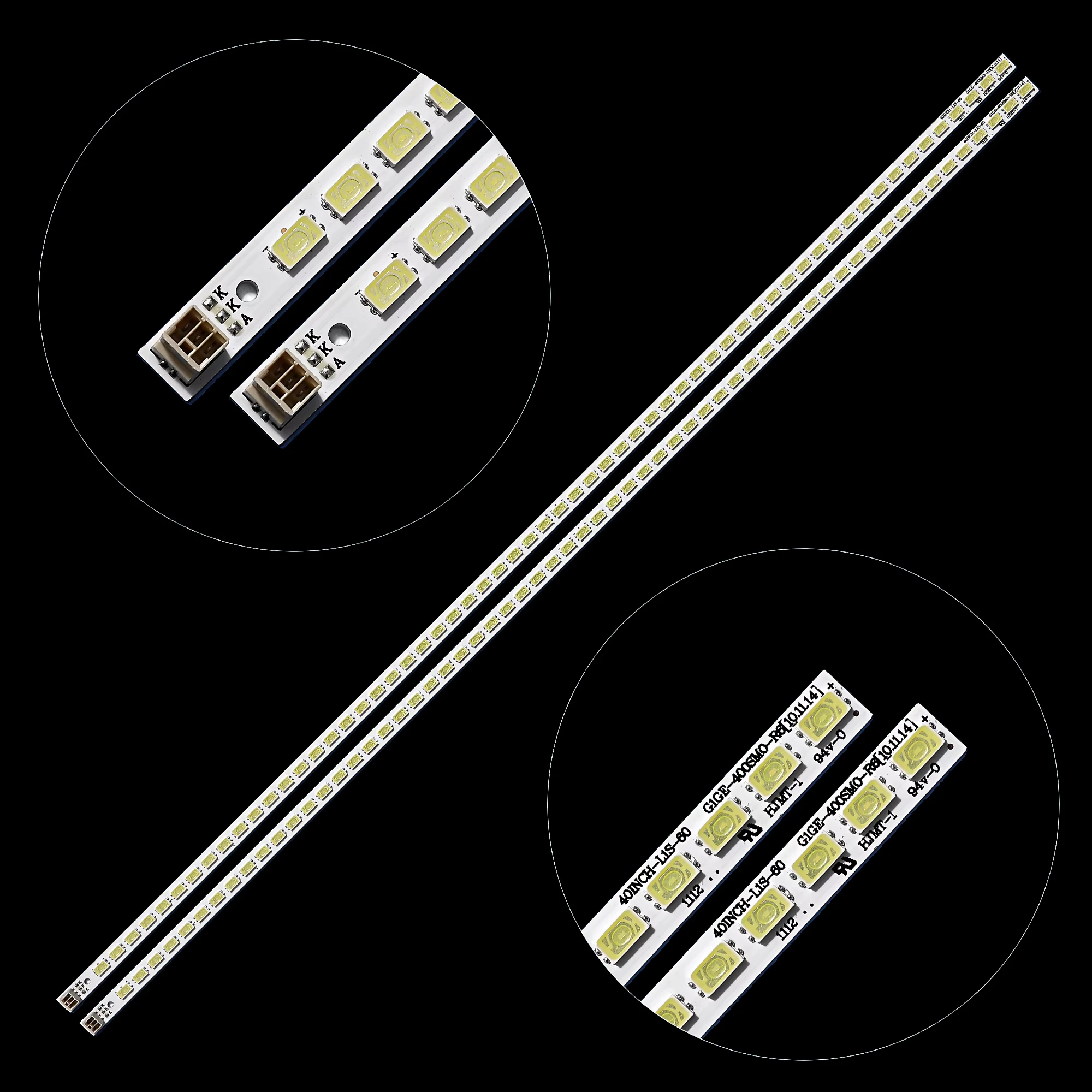 

LED backlight strip for L40F3200B-3D LJ64-03029A LTA400HM13 SLED 2011SGS40 5630 60 H1 REV1.1 L40U4010A L40U4000A LED40K16X3D