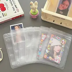 50 Pcs Matte Self Sealing Bag Transparent Food Packaging Bag Candy Sealing Bag Fruit Tea Sealing Bag
