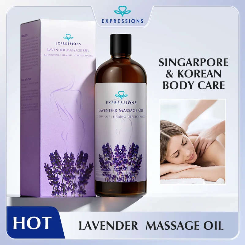 

Массажное масло лаванды с выражениями, 200 мл, растительное увеличение, нежирное, снятие стресса, выброс сна, идеально подходит для ухода за телом