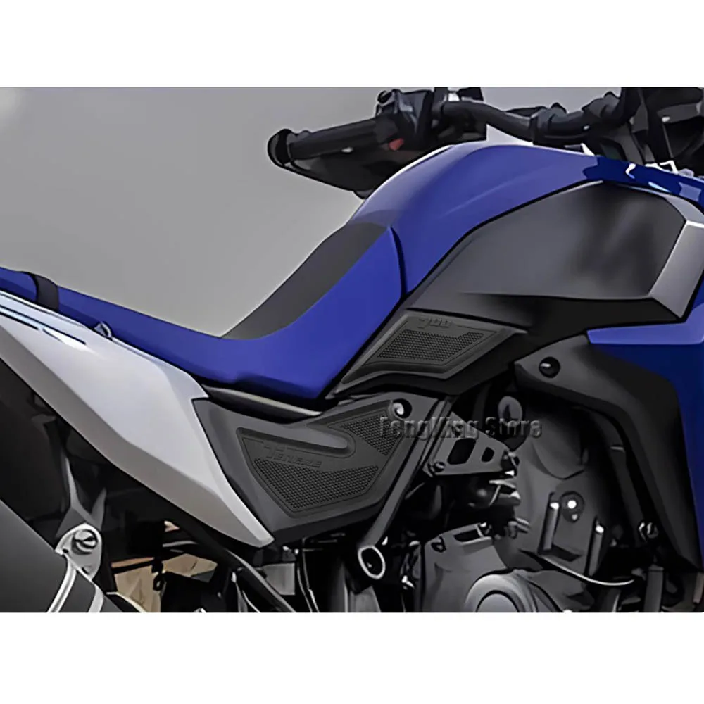 Aksesori Sepeda Motor, Bantalan Tangki Bahan Bakar, Penutup Pelindung, Bantalan Anti Selip Lutut, Stiker Karet untuk Yamaha TENERE 700 2025-