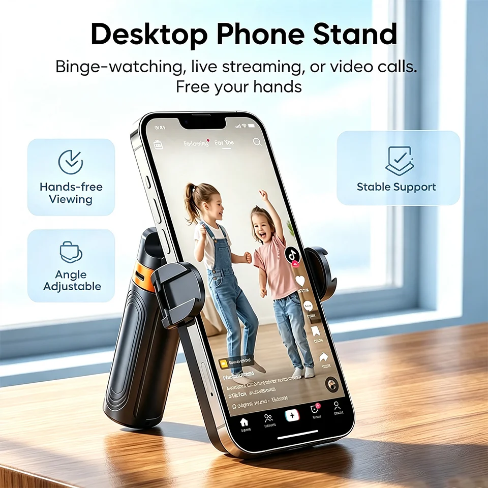 Portable Selfie Stick Tripod Extendable Foldable Bluetooth Wireless Remote Control Phone Stand Multi Function Mobile Phone Live