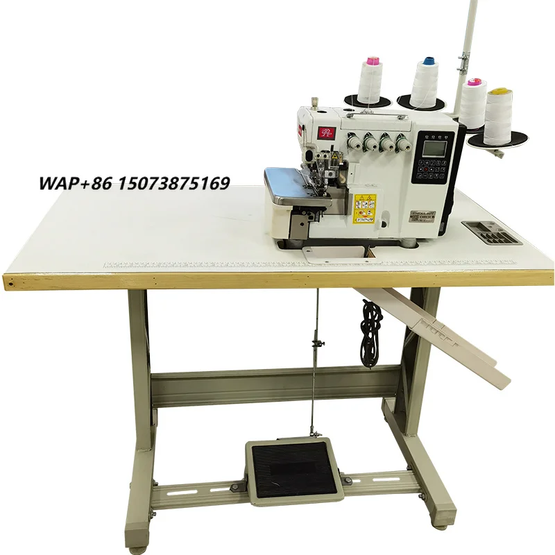 RNEX4-4UT Industrial Automatic Computerized Lock Single Sewing Machine Motor for High-end Racing Suit Leather Jacket Hemming