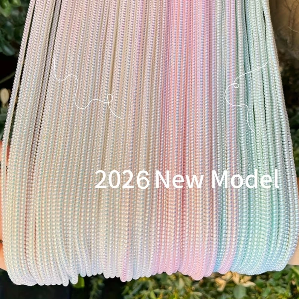140CM Colorful Laser Spiral USB Charger Cable Cord Protector Wrap Cable Winder For iPhone Samsung Xiaomi Huawe Data Cable Sleeve