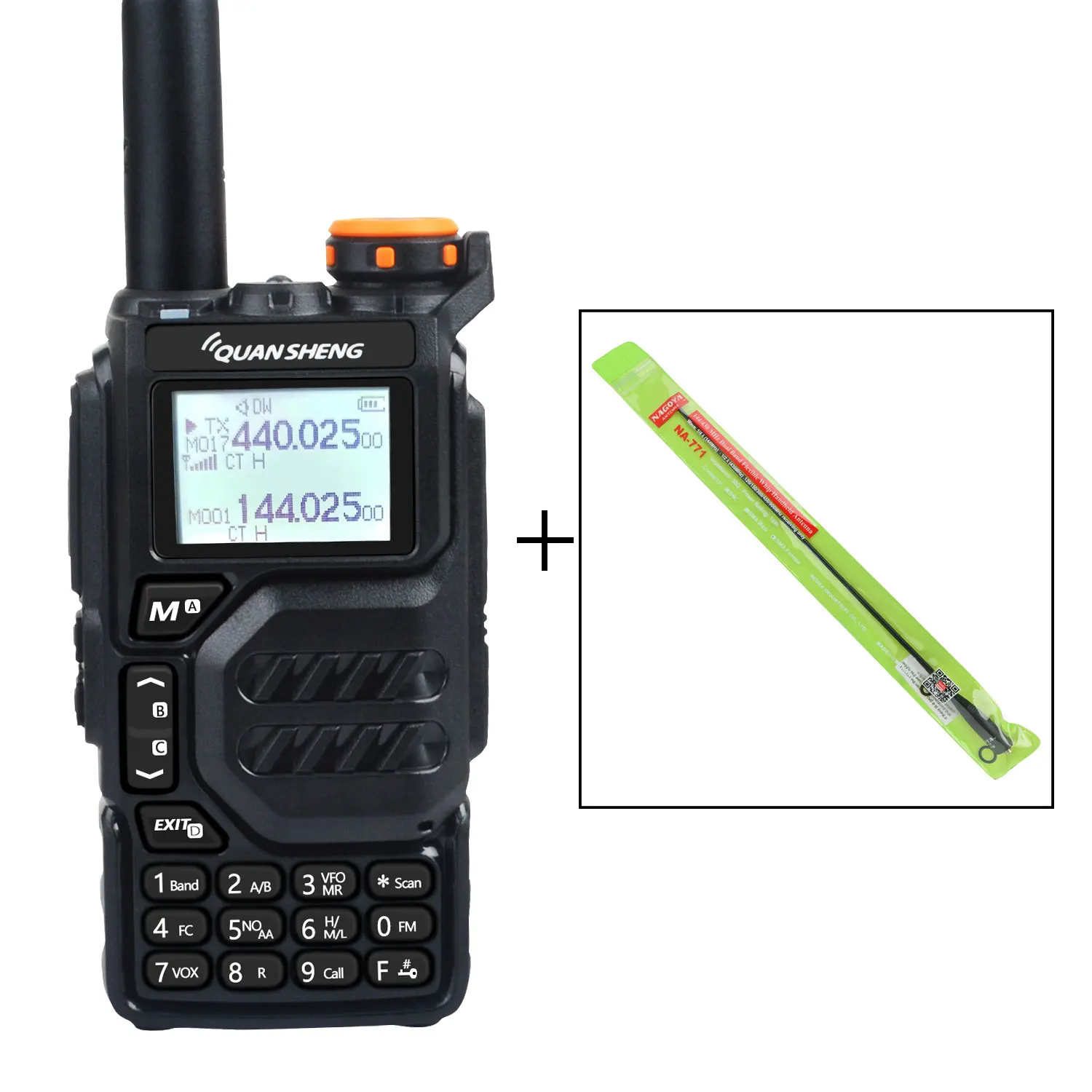 C501 VHF/UHF トランシーバー Sd3f0fe408c044da593c79ab5f6d96