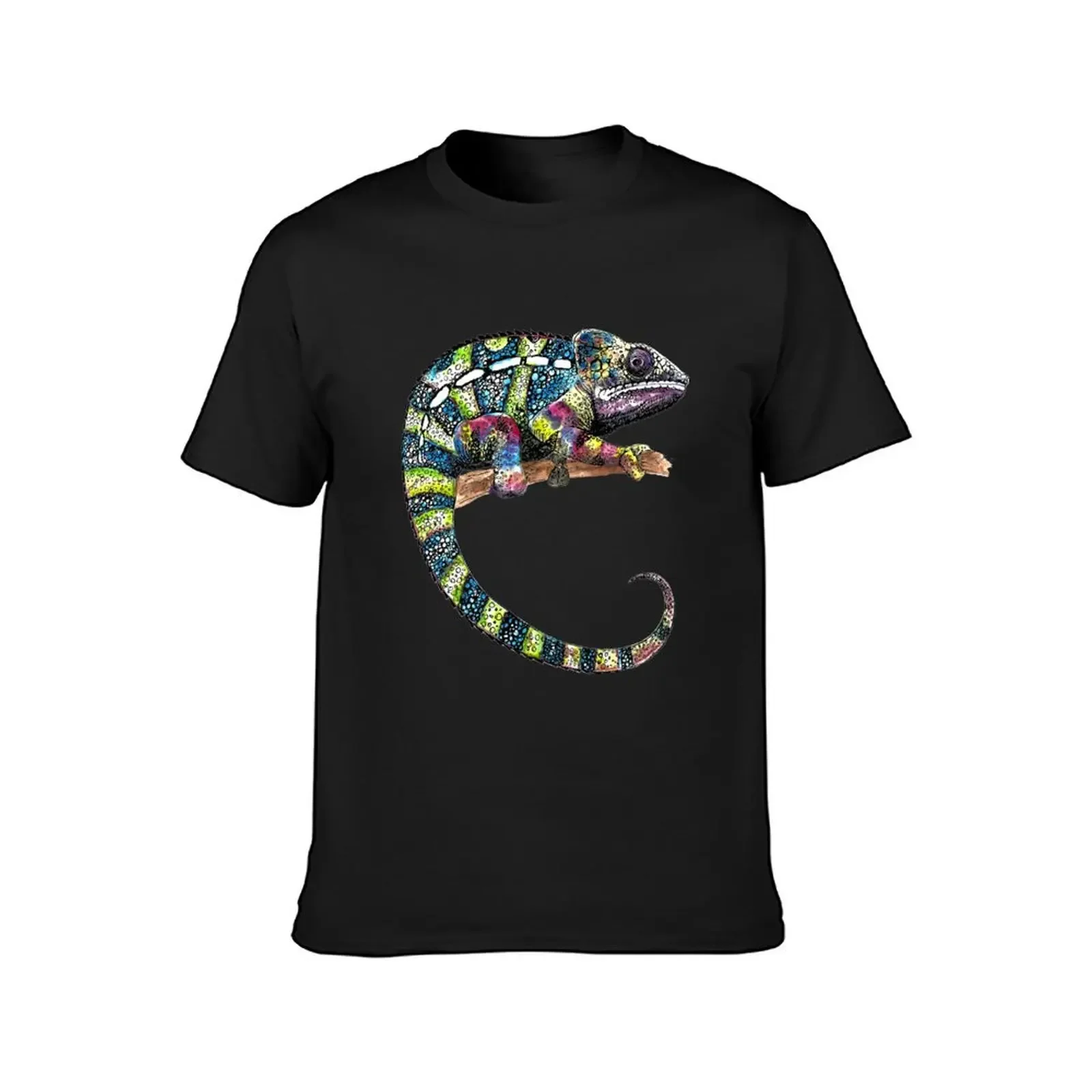 chameleon T-Shirt graphic tee shirt oversizeds cute tops quick-drying mens champion t shirts