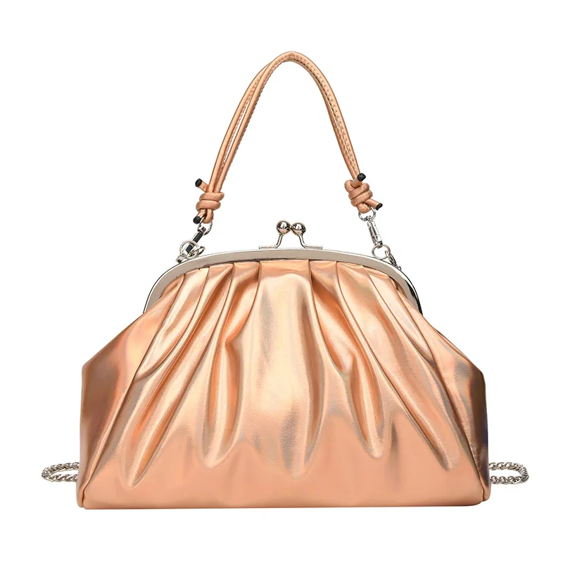 

Ladies Shoulder Bag Chain Handbag Sense of luxury Lady Crossbody Bags Fashion Leather Women Bag Designer Folds Cloud Bags