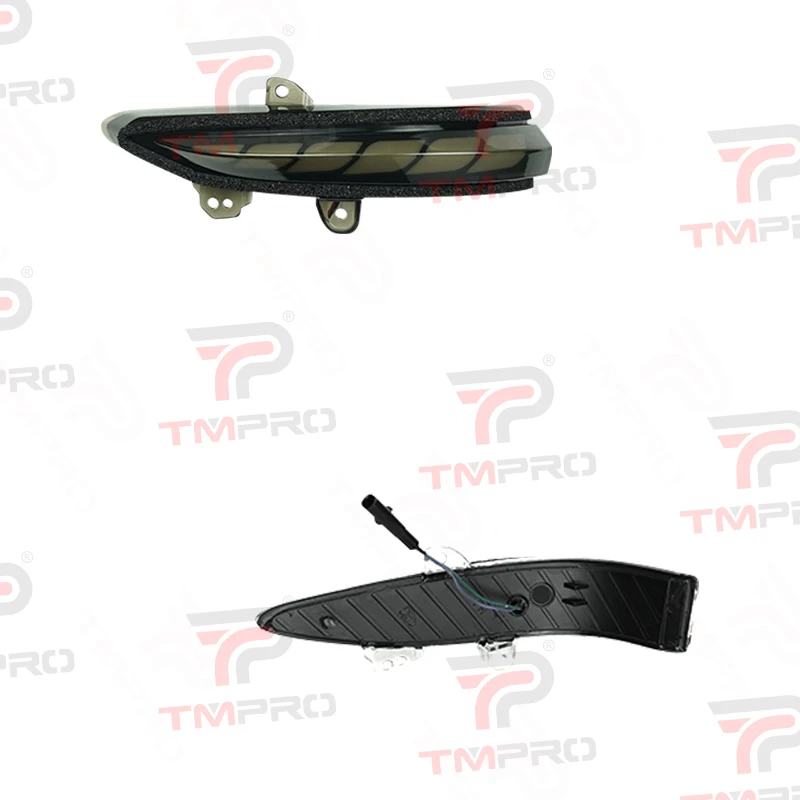 لتويوتا 14th كراون SAI مرآة الرؤية الخلفية بدوره إشارة الجانب مرآة إشارة الوامض ضوء النهار ترحيب ضوء الديناميكي الأزرق والأبيض