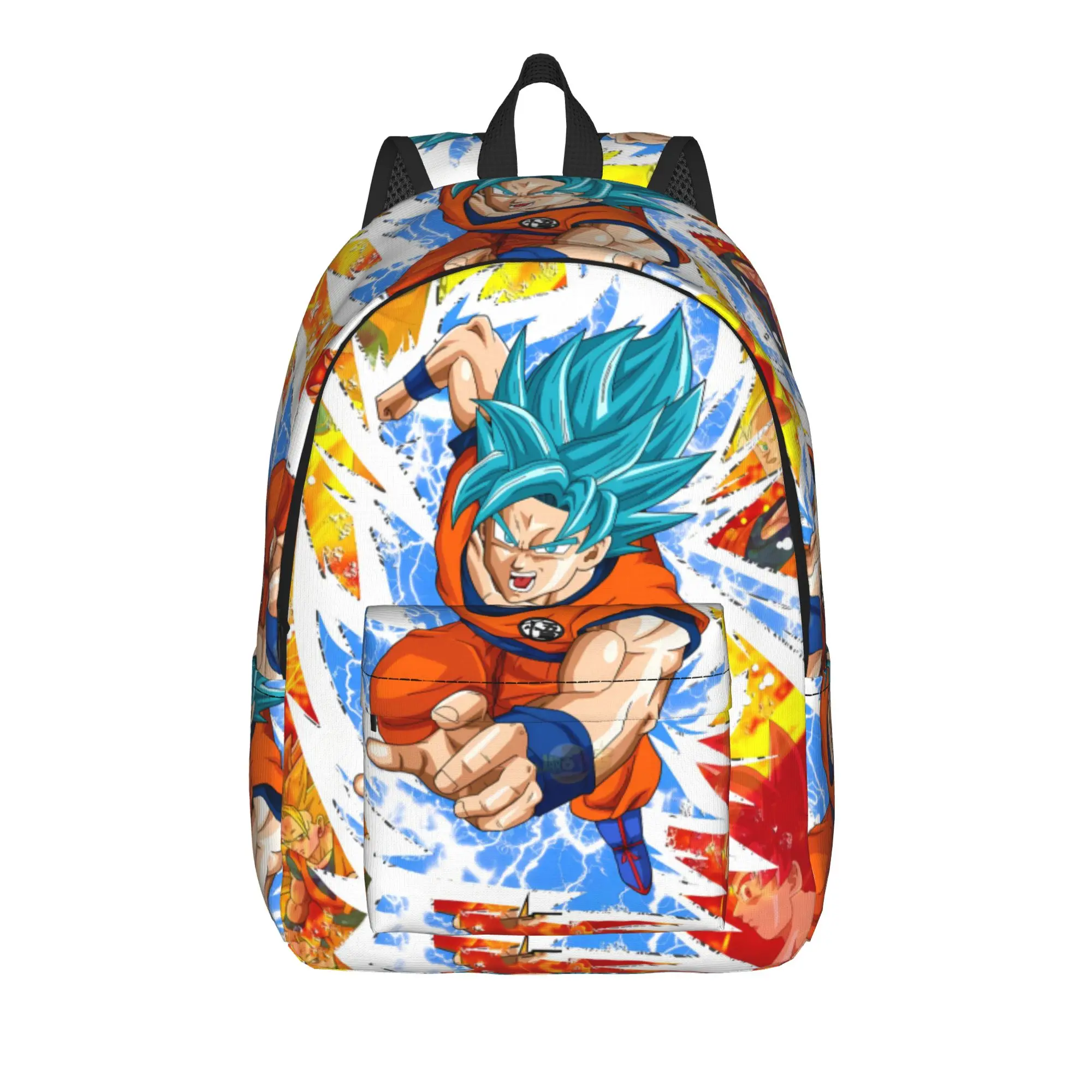 Dragons Ball Anime Song Goku Backpack  Unisex Polyester University Backpacks Back To School Cute High School Bags Rucksack