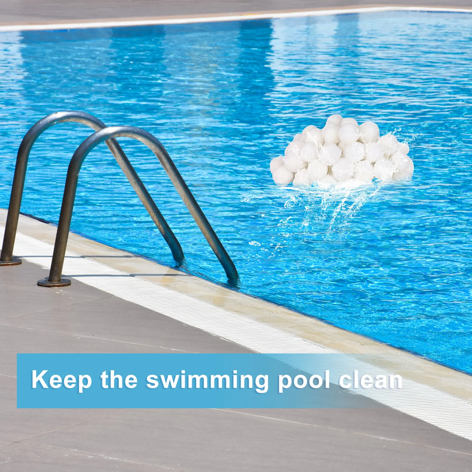 200 جرام-1500 جرام تصفية كرات تنظيف كرات 30-50 مللي متر تنقية المياه الألياف حمام سباحة معدات تنظيف لمياه الصرف الصحي تريا و تيمين