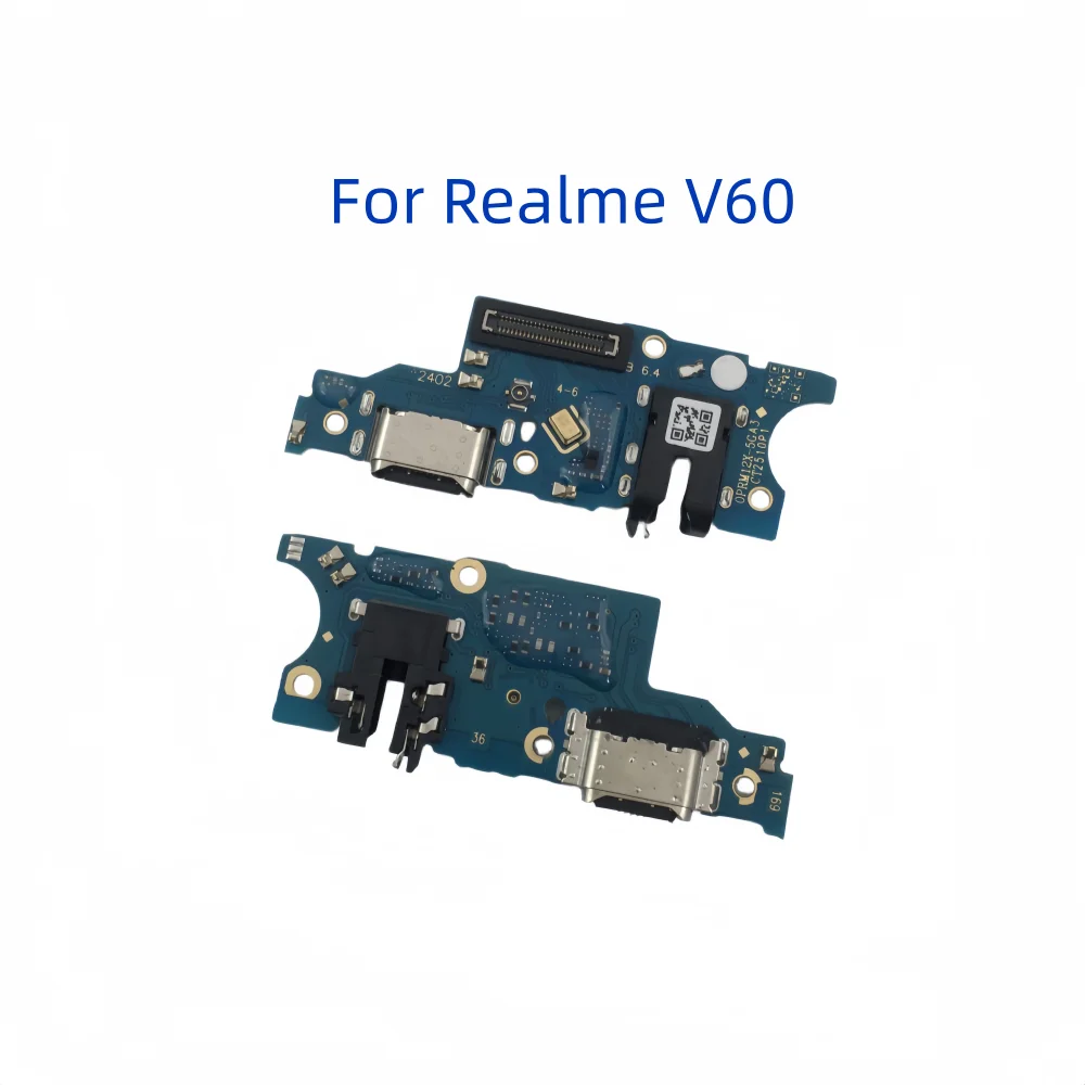 1pcs USB Charging Port Charger Base Connector For Realme V60 Realme V60S Realme V60 Pro Replace Part