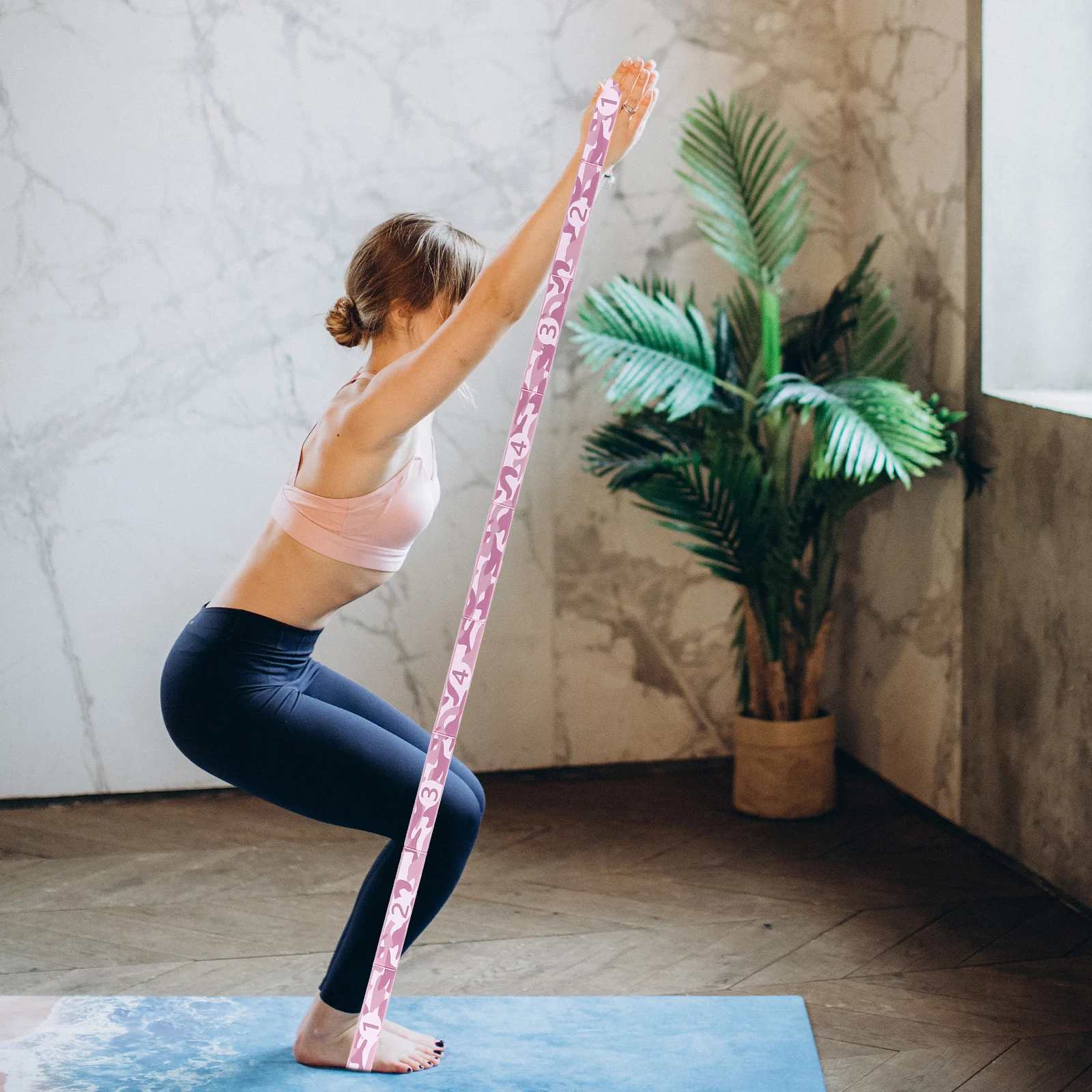 

Elastic Resistance Strap Yoga Stretching Band for Fitness Exercise Bodybuilding Training Equipment Resistance Band