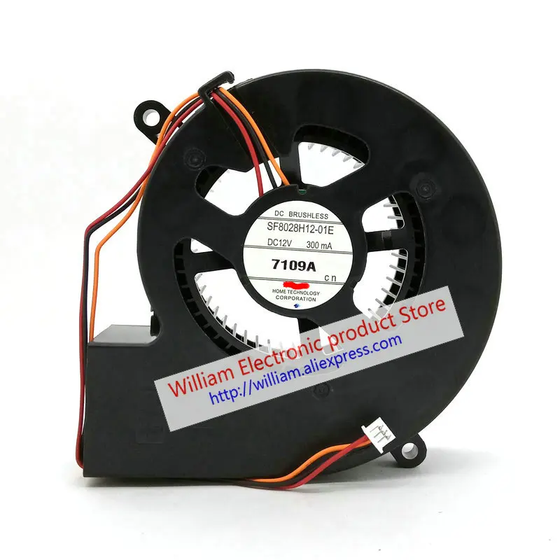 New Cooling Fan for Projector EB-C1900 EB-C1910 EB-C1915 EB-C1920W EB-C1925W  SF8028H12-01E DC12V 300mA