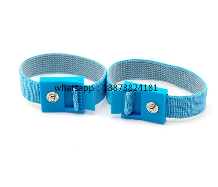 Blue Stim Loops Conductive Adjustable Estim Wrist Strap Components fast shipping
