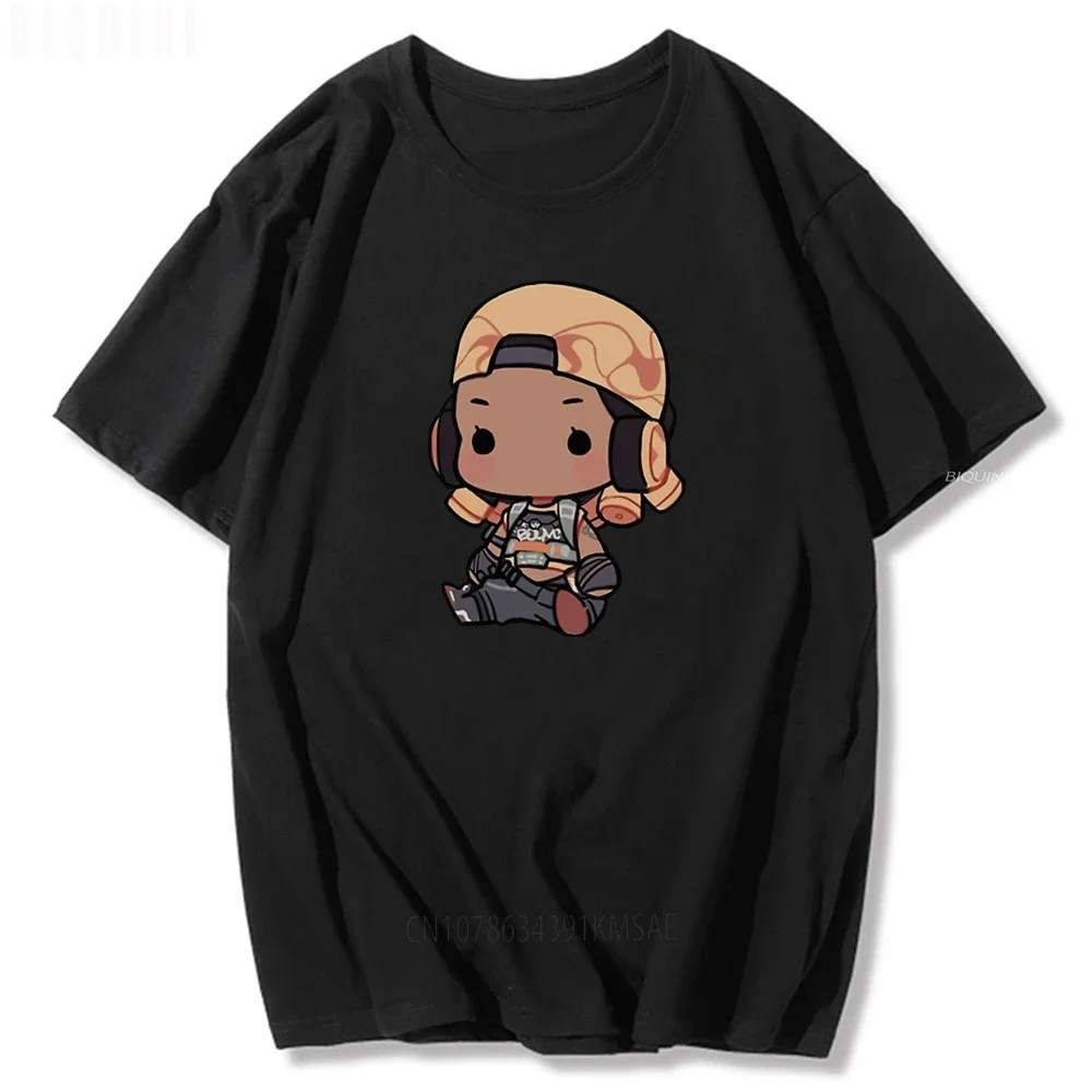 Game Valorant Cartoon Omen Viper Reyna Sova Kawaii Cotton T Shirt Men Women Fashion Cool Vintage Summer Anime Manga T-shirts