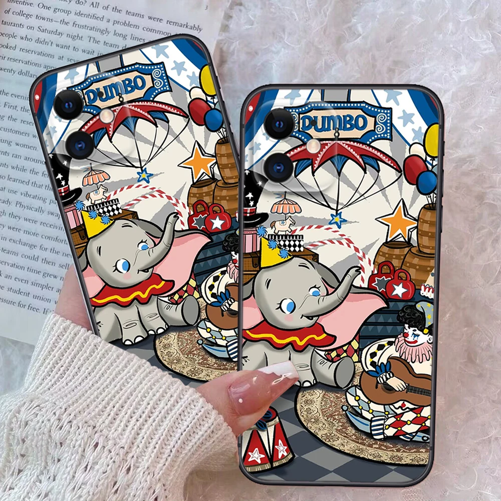 S8 cartoon Dumbofor Soft Case for Xiaomi 10T 11 11i 11T 12 12x 8 Lite 9 9T A1 A2 A3 Poco F2 F3 M2 M3 X2 X3 X4 pro M4 C40 M5