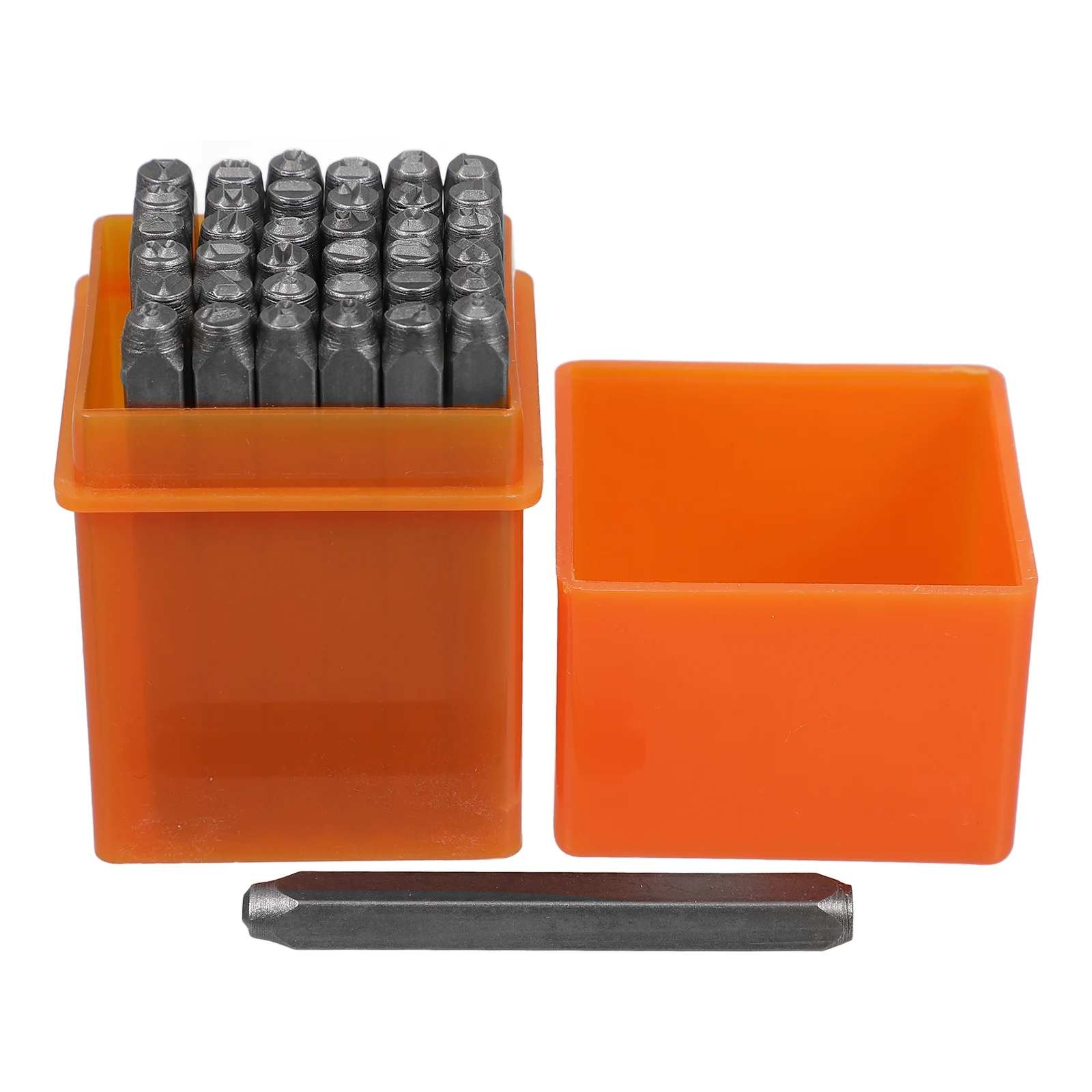 

37 Pcs Digital Letter Punching Set Metal Stamping Kit Durable 3mm Tools 0 9 Heart Shape for Wood Plastic
