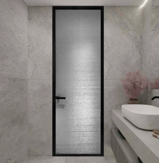 Hot Selling Sliding Door System Hardware Kit Modern Design Bathroom Waterproof Interior Security Doors Invisible Sliding Door