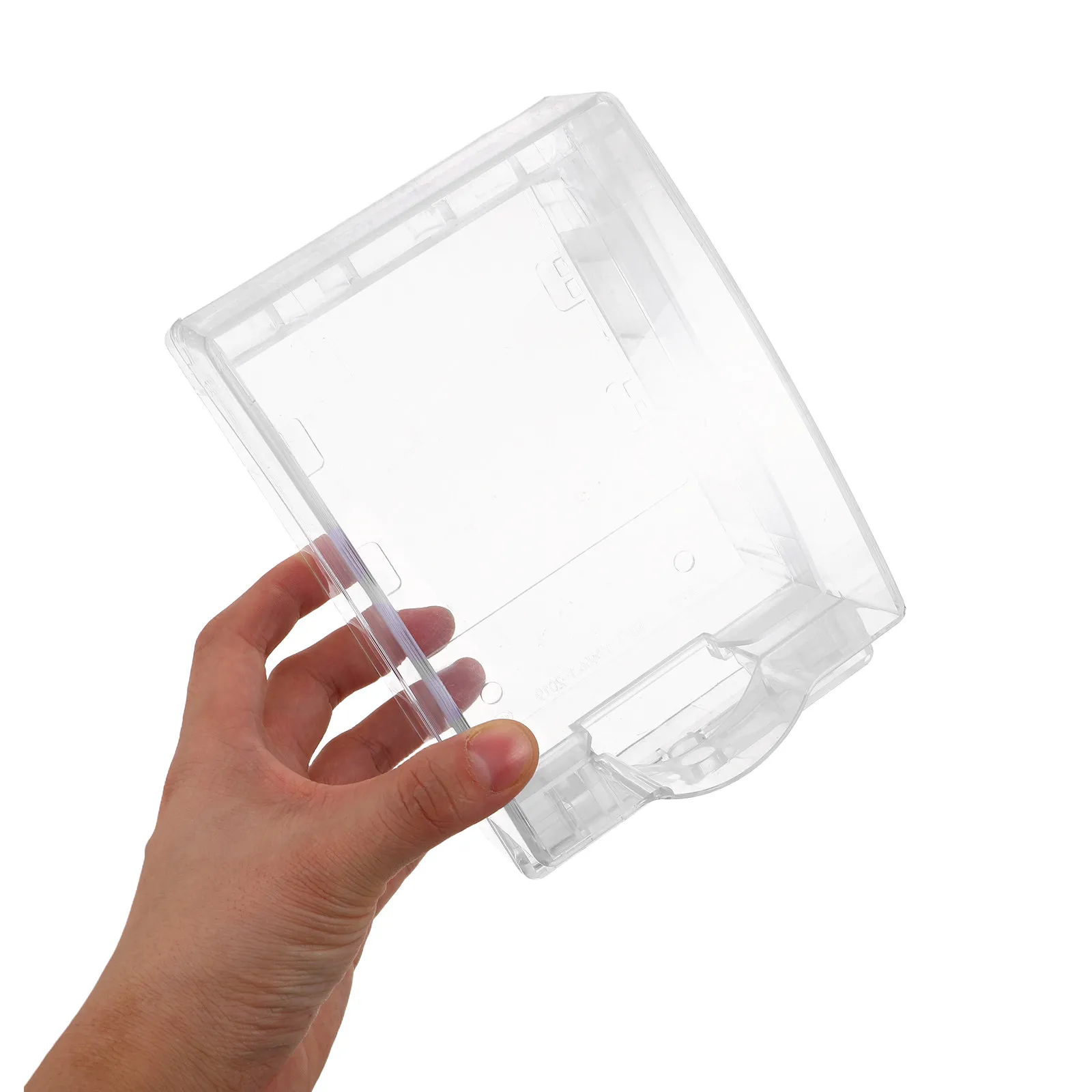 Waterproof Socket Cover Transparent Plastic Lockable Outlet Protector for Bathroom Kitchen 86 Type Switch Splashproof Electrical