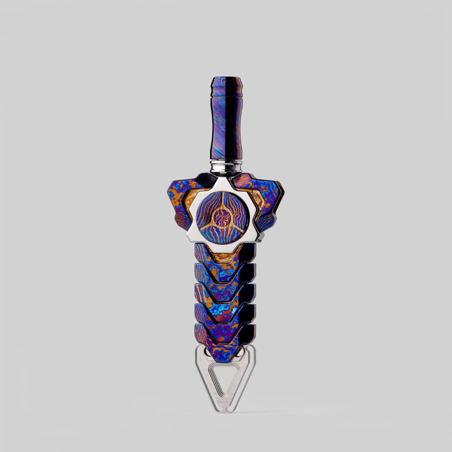 Sky Nest EDC Rattlesnake Fidget Sword Fidget Spinner EDC Fidget Toys Blade Convertible Hilt Gyro Spinner