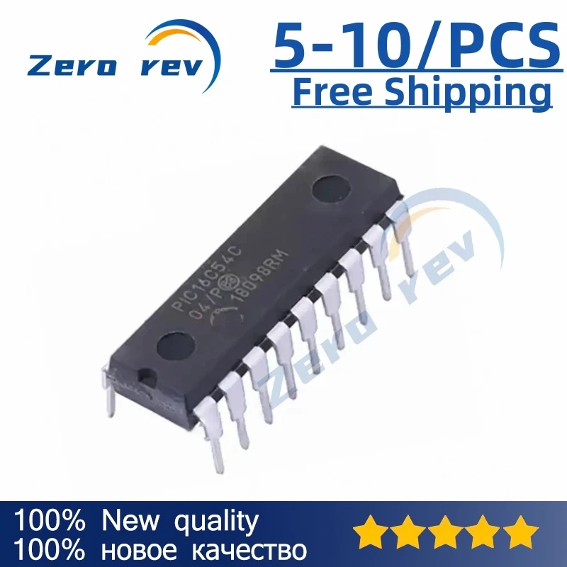 

5-10Pcs 100% New Free Shipping PIC16C57C-04 PDIP-28 PIC16C54C-04P DIP-18 PIC16C711-04 P PDIP-18