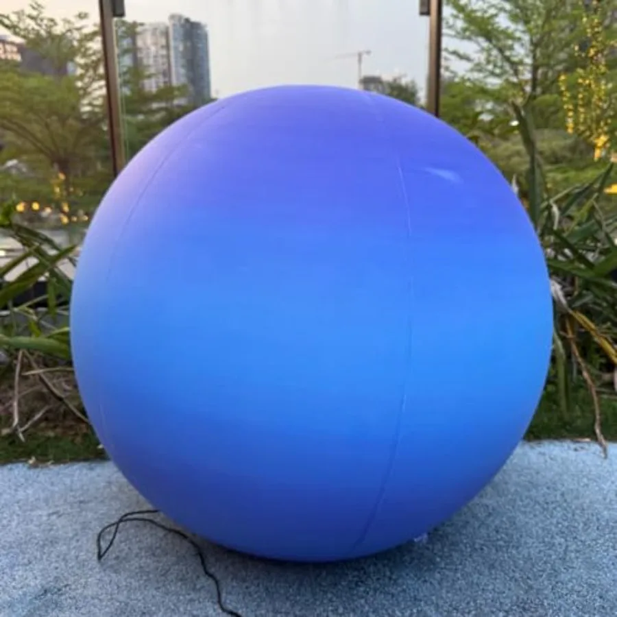 60'' Large Iatable, flatable Solar System LED Planet Balloon for Educational stitution/Planetarium/Store/Club Decoration