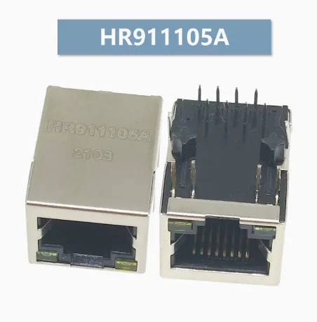 5 pz/lotto HR911105A HR911103A HR911110C HR911105C HR911170A HR911110A HR91110 RJ45 trasformatore filtro interfaccia di rete Gigabit.