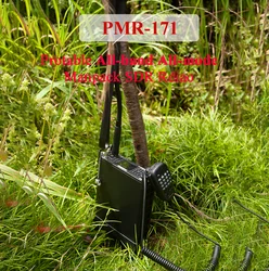 PMR-171 GUOHETEC All-band All-frequency SDR Radio Ultra-Portable Mobile Transceiver VHF UHF HF CW FM AM SSB DMR 100KHz-2GHz 20W