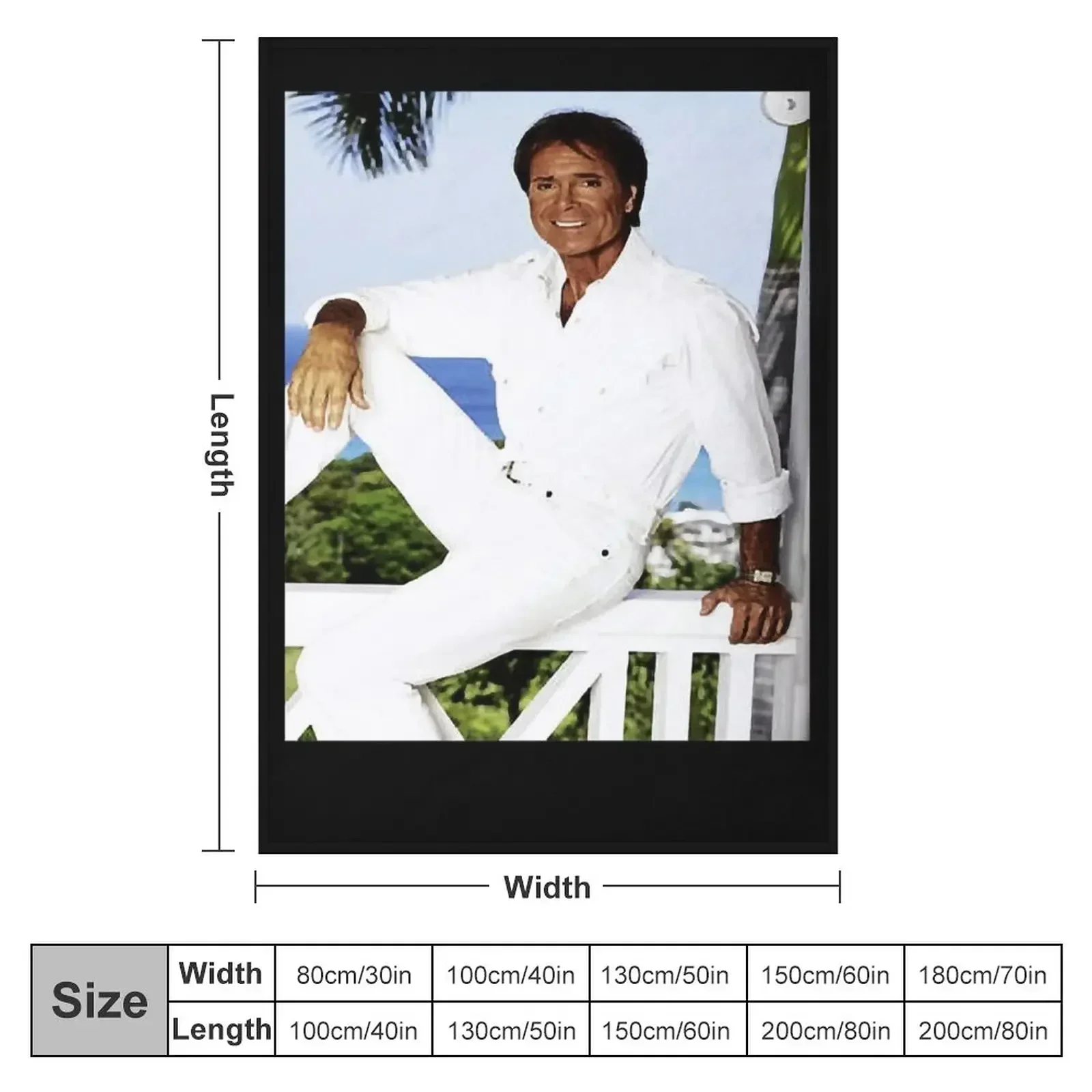 best ofEnglish singer Cliff RichardEssential T-Shirt Throw Blanket Soft Beds anime Shaggy For Baby Blankets