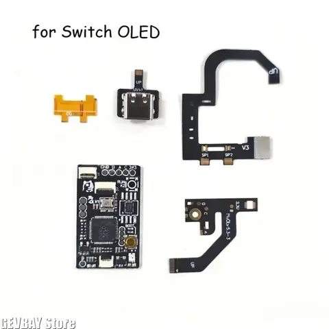 라즈베리 파이용 칩 Rp2040 피코 모드칩 V1 V2 게임용 업그레이드 가능 및 플래시 가능 도매업체용 스위치 액세서리