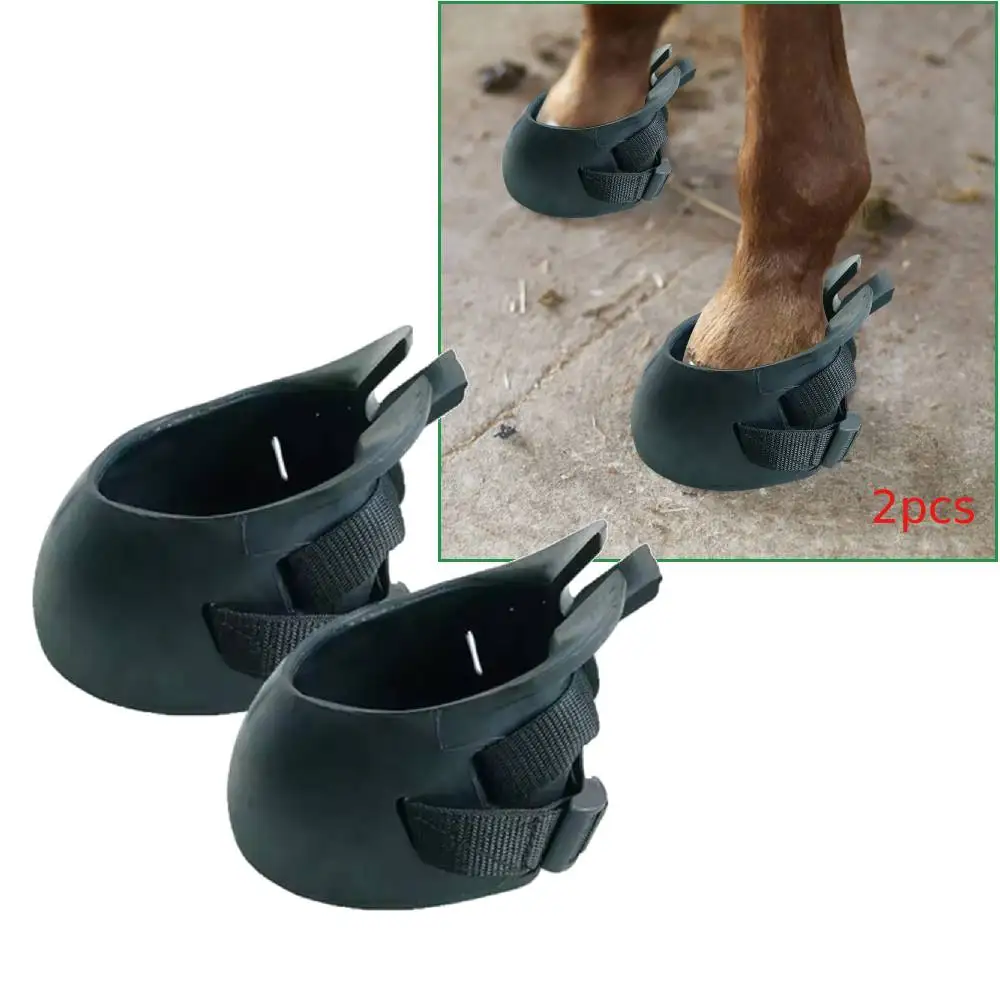 Horse Hoof Boots for Training Riding, Equestrian Equipment, Durable Horses Protection, Equipment for Outdoor Riding