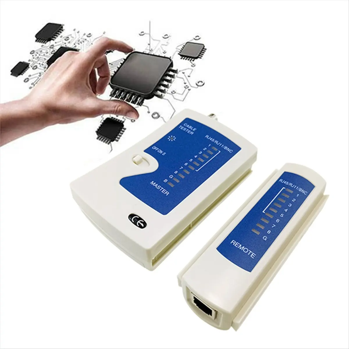 Cable Tester Kit Network Tools Set with Telephone Line Tester BSBL