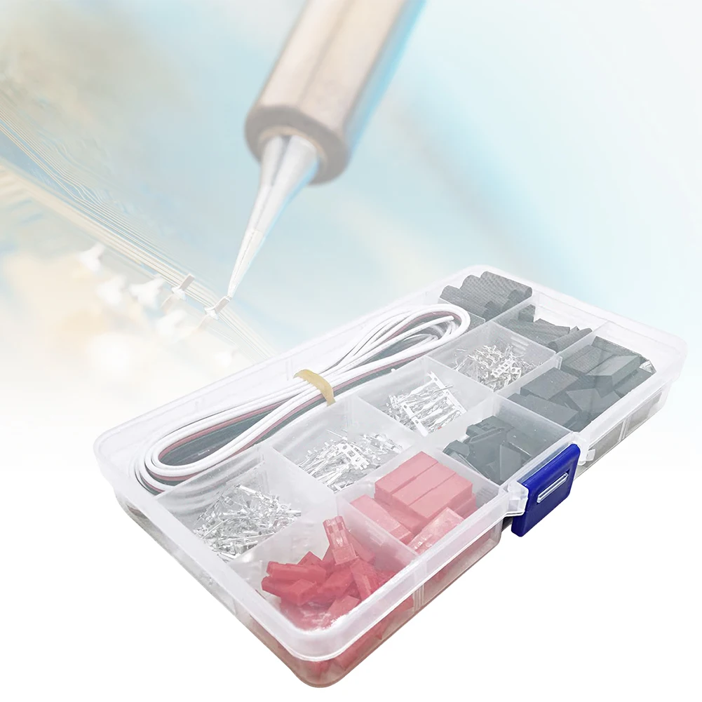 400 قطعة تجعيد موصل طرفي 22AWG سلك ل JR JST SYP Futaba سيرفو تمديد كابلات الموصلات ل RC روبوت طائرة سيارة سيرفو #3