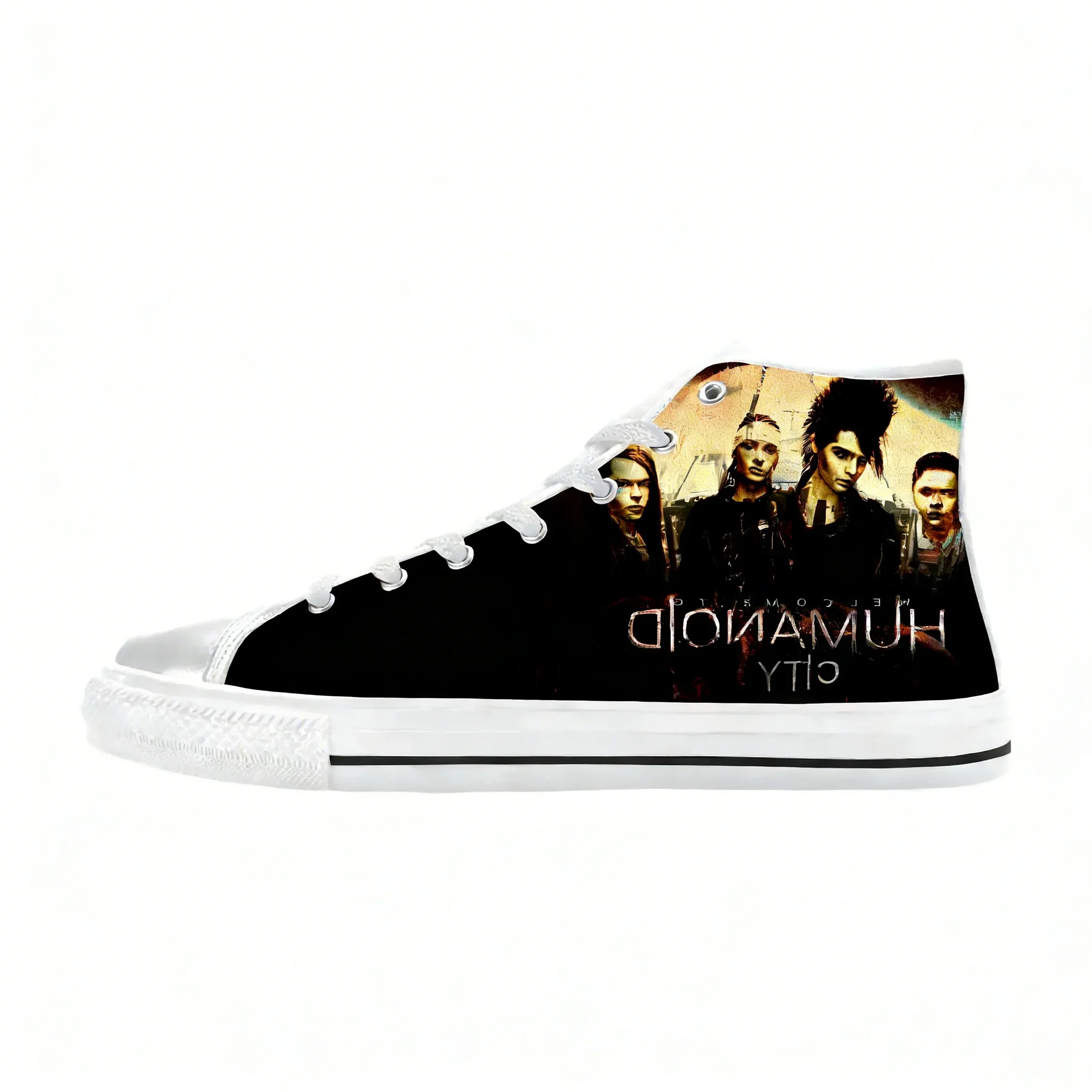 Hotel Rock Band Music Singer Cool Fashion Tokios Casual Cloth Shoes High Top Comfortable Breathable 3D Print Men Women Sneakers view 3
