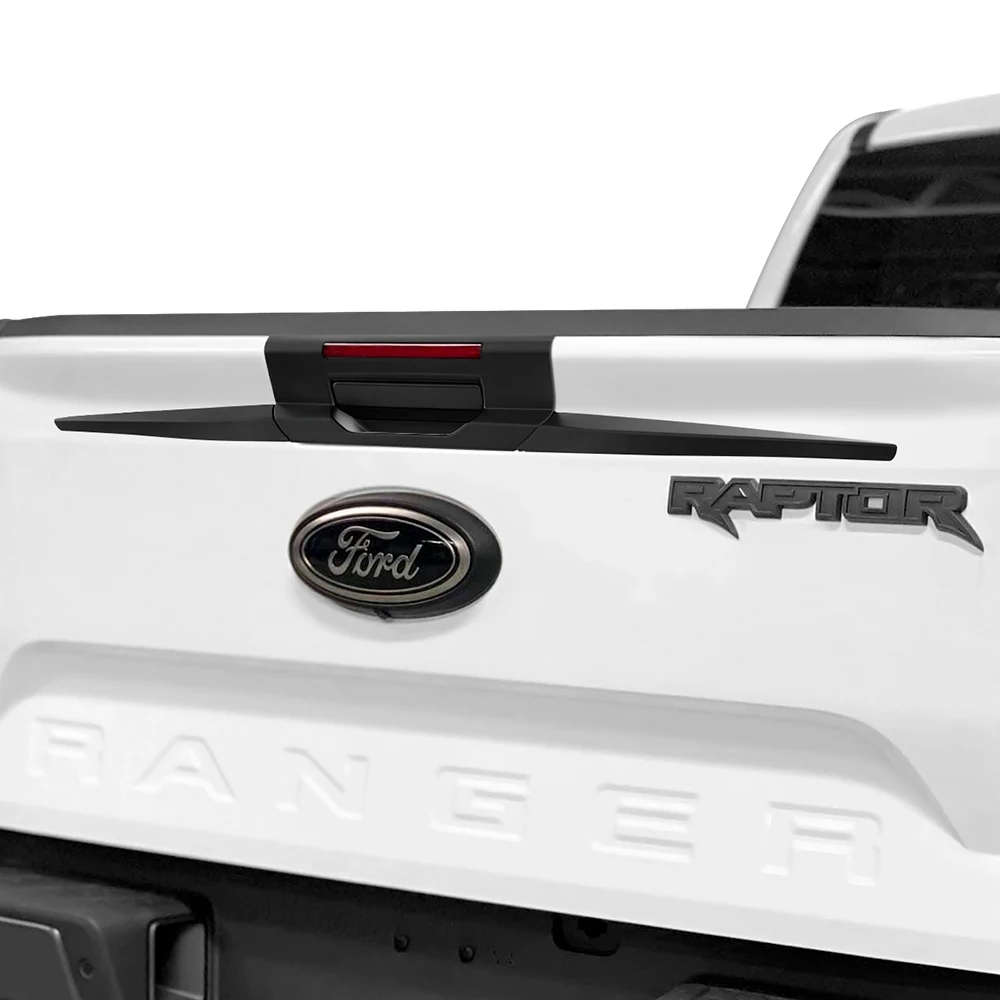 Achterdeur Handgreep Cover Achterklep Handgreep Cover Zonder Sleutelgat Voor Ford Ranger T9 2023 2024 Xlt Xls Xl Volgende Generatie Accessoires