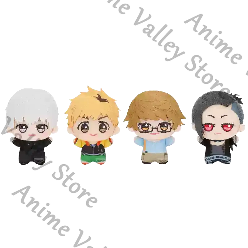 Auténtico Anime Tokyo Ghoul Kaneki Ken ‌ Llavero de peluche de dibujos animados Hideyoshi Nagachika Kuu Cosplay Maumet